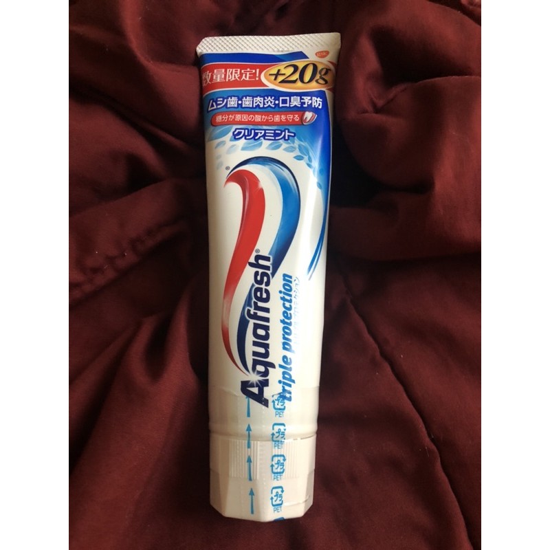 Aquafresh Triple Protection Mint blue toothpaste Japan Shopee Philippines