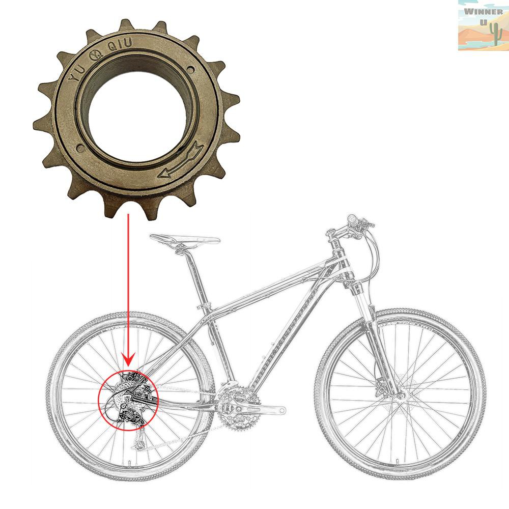 single gear freewheel bike
