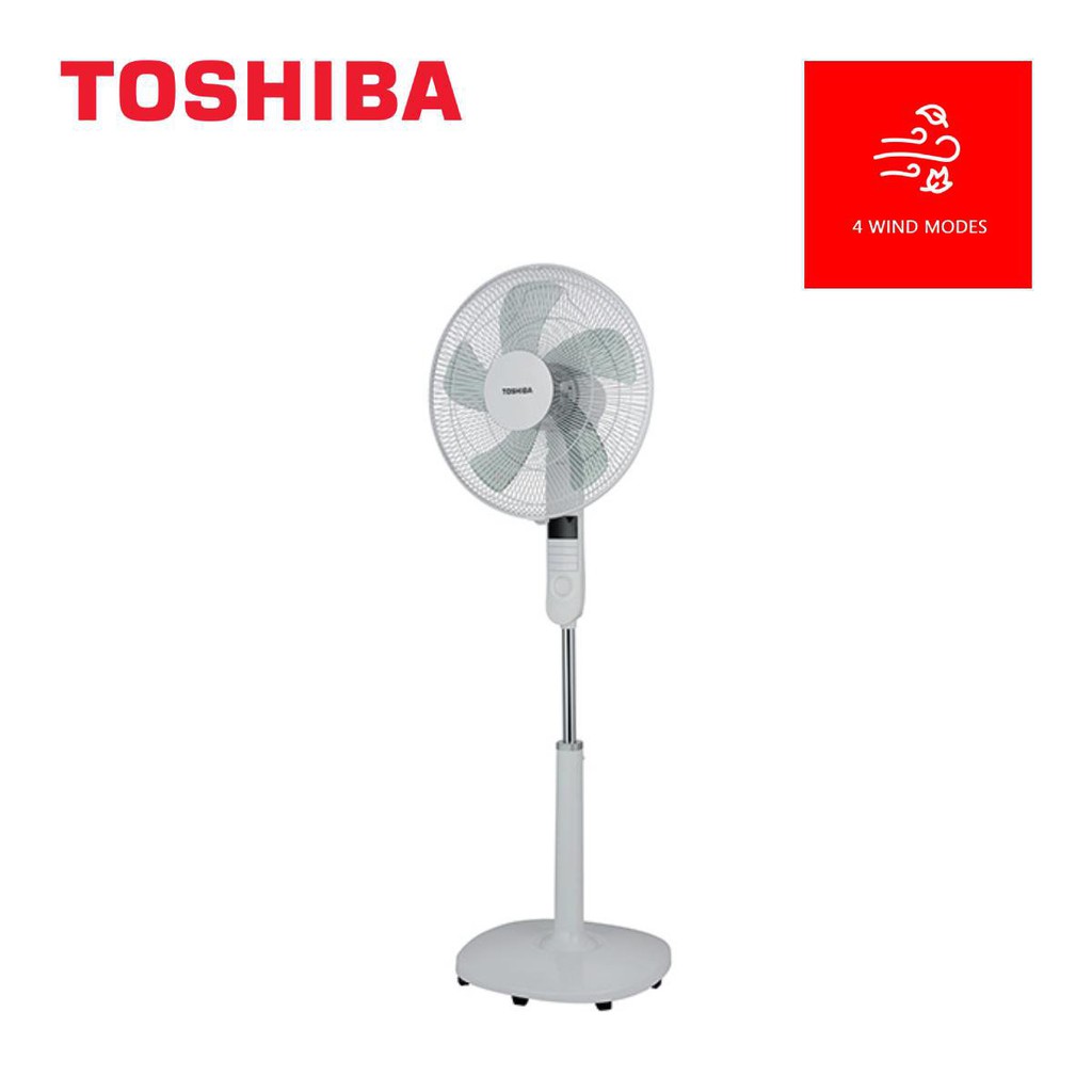 Toshiba Remote Control Digital AC Electric Fan 16 inches with Natural