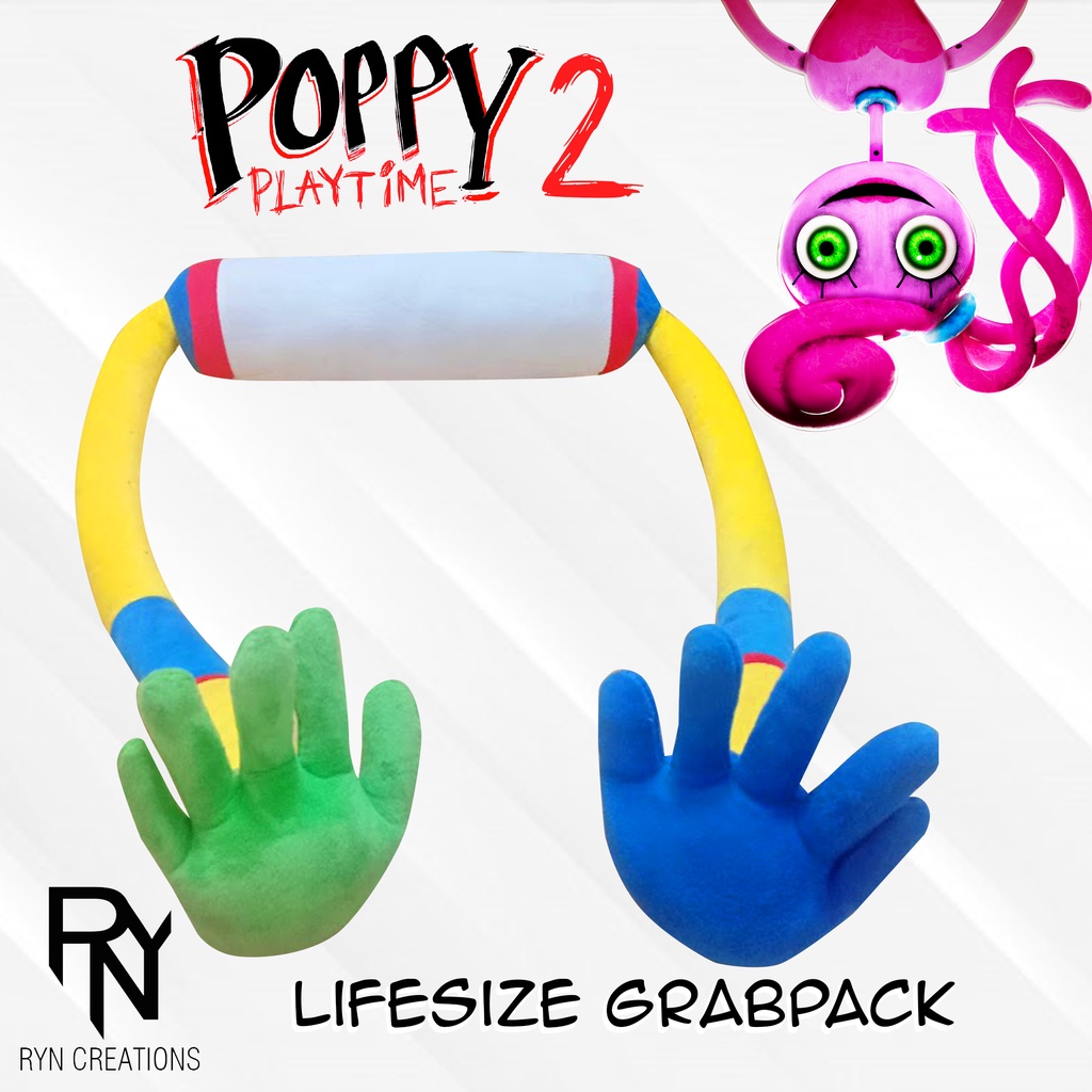 Poppy Playtime Chapter 2 Green hand Grabpack Mommy Long Legs Huggy