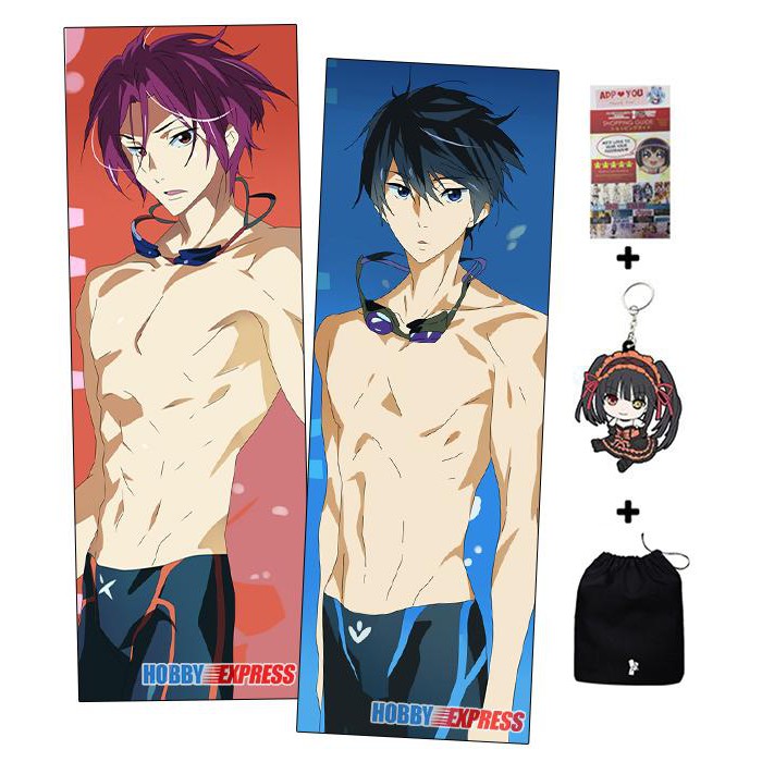 Hobby Express Anime Dakimakura Pillow Cover Free Rin Haru Shopee Philippines