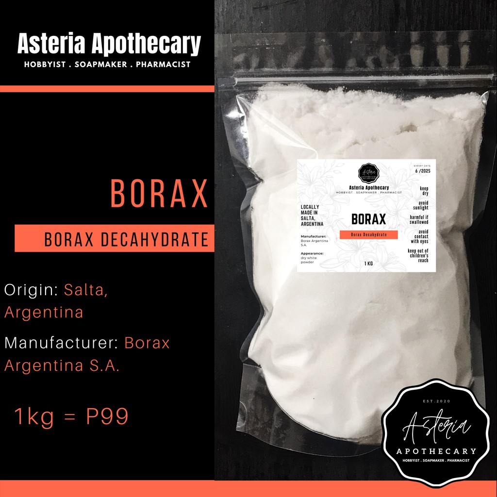 Borax Sodium Borate Sodium Tetraborate Disodium Tetraborate Shopee Philippines