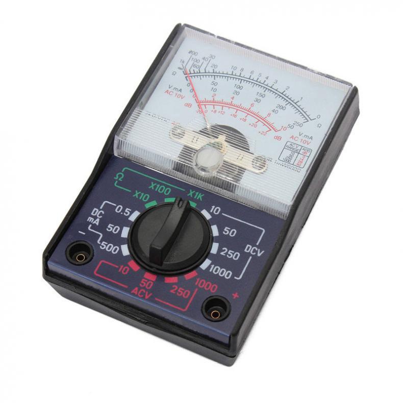 MF-110A Electric AC/DC OHM Voltmeter Ammeter Multimeter | Shopee ...