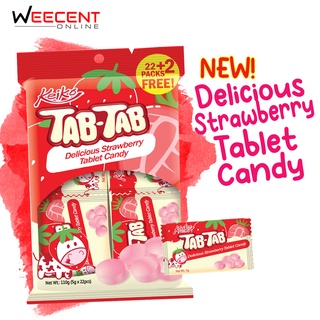 KEIKO TAB TAB DELICIOUS STRAWBERRY TABLET CANDY 22+2FREE | Shopee ...