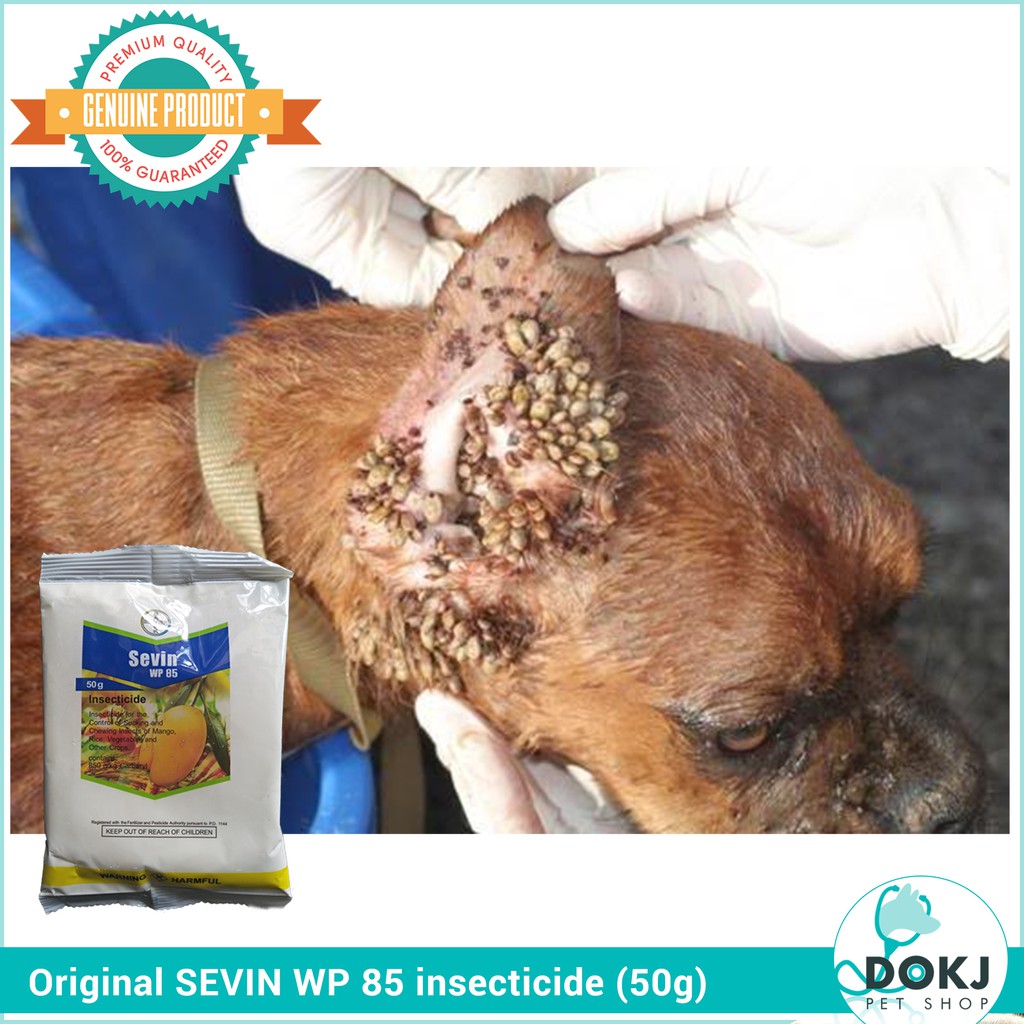 Original Sevin Wp 85 Insecticide Pest Control 50g Shopee Philippines