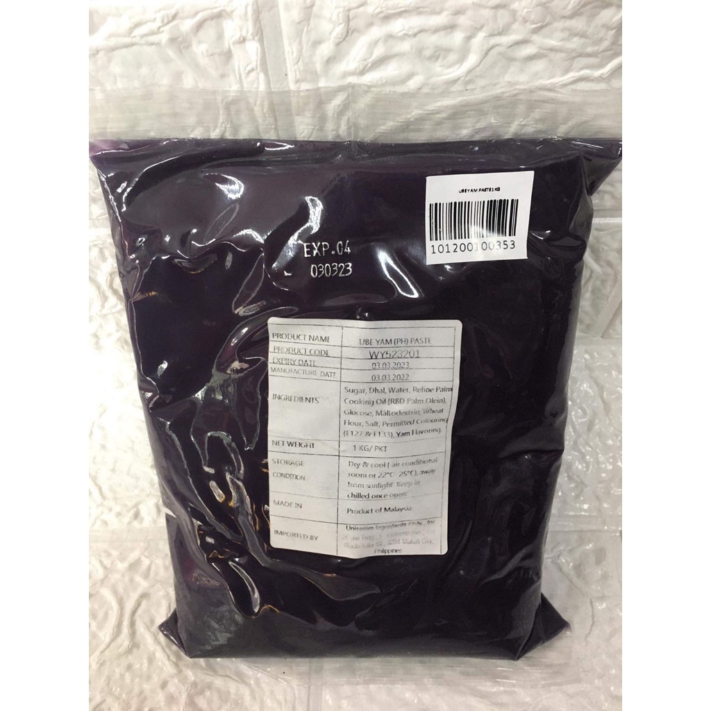 Ube Yam Paste 1KG new stocks! Shopee Philippines