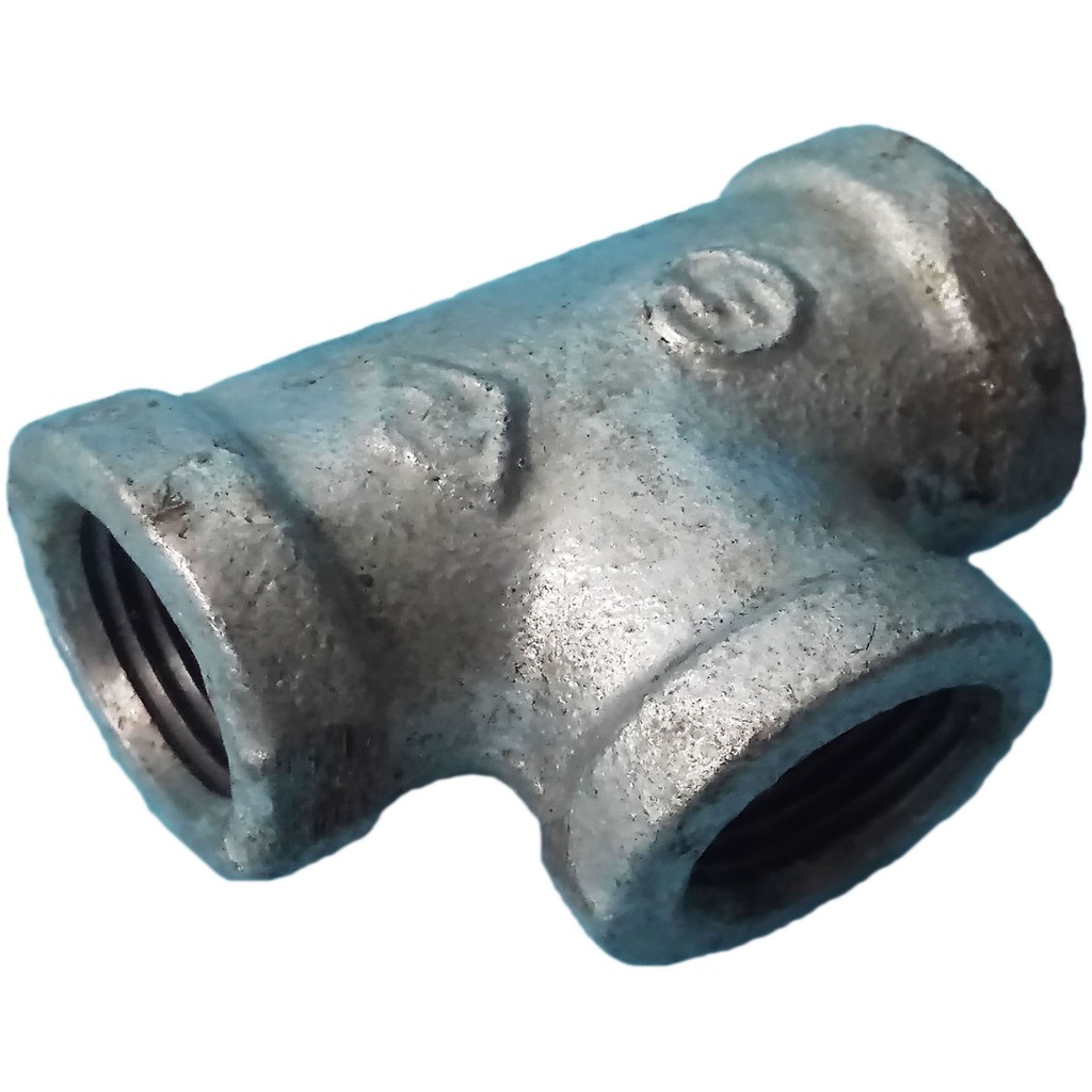 MECH GI TEE 2" THREADED SCH40 STANDARD MALLEABLE FITTINGS Shopee