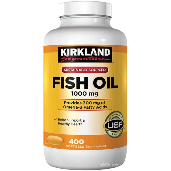 kirkland-fish-oil-1000-mg-400-softgels-by-kirkland-shopee-philippines