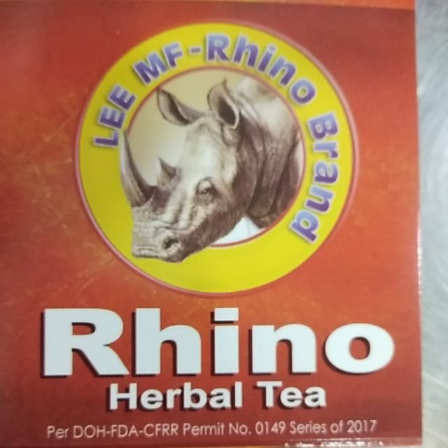 Rhino herbal tea herbal (one sachet only!) 2.5G Shopee Philippines