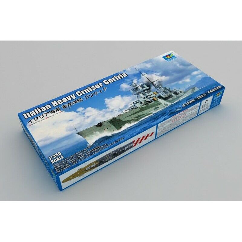 Trumpeter 05349 1/350 Italian Heavy Cruiser Gorizia - Scale Model Kit ...