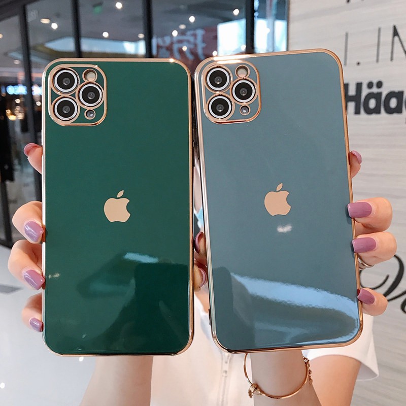 6d Plating Tpu Case For Iphone 12 Pro Max I7 8 Plus Se X Xr Xs Max Iphone 11 Pro Max Cover Shopee Philippines