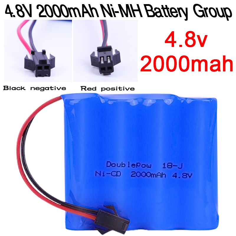 [Spot] 4.8V 2000mAh NiMH battery group RC toy electric lighting