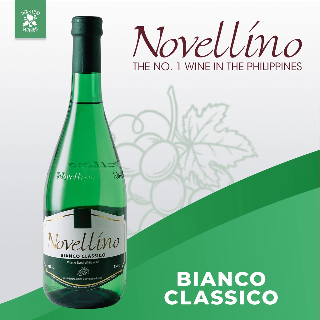Novellino Bianco Classico White Wine 7D+ Shopee Philippines