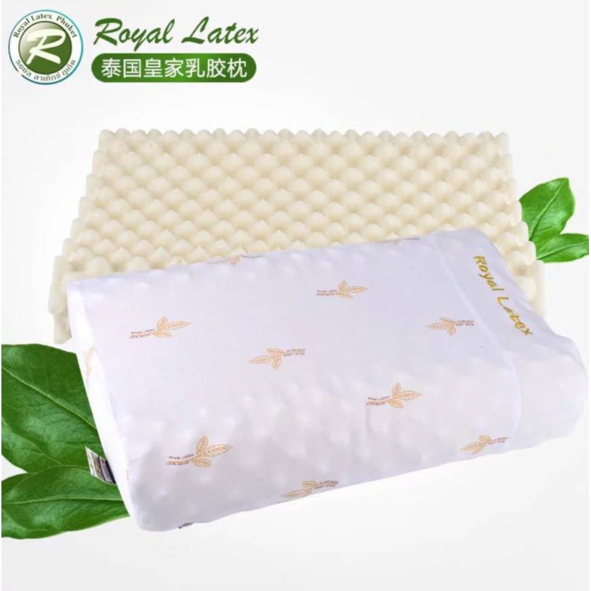 Thailand Royal latex Pillows 100% Natural Latex Cervical Protection Pillow 