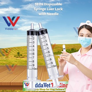 10 ml sterile syringe with needle 10 ml Disposable Hiringgilya with Luer Lock with Needle