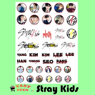 customize transparent stickers kpop bts bp stray kids name logo print shopee philippines