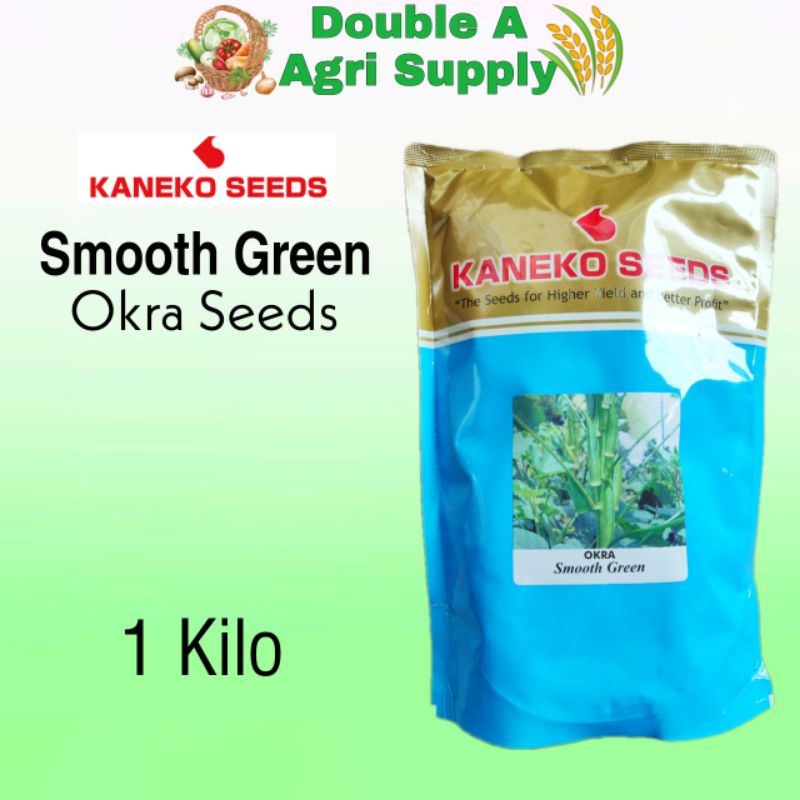 Smooth Green Okra Kaneko Seeds Shopee Philippines
