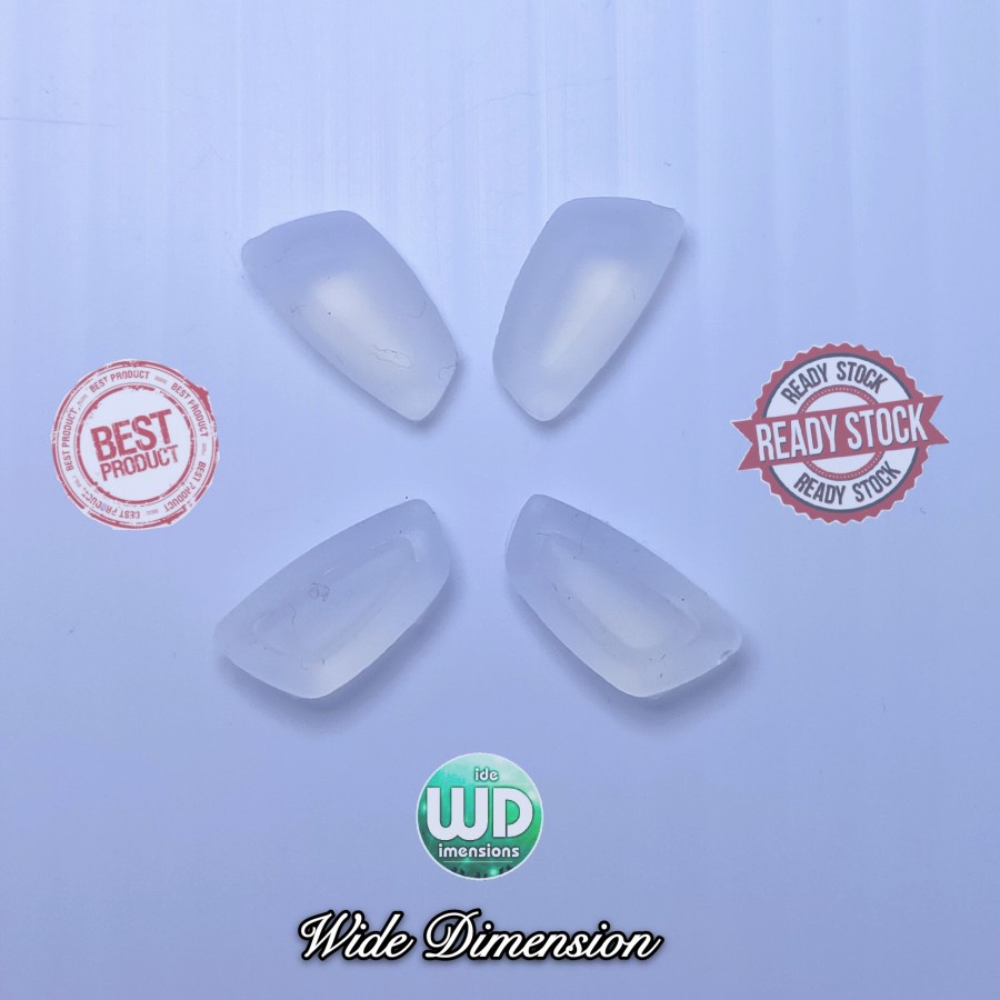 Nosepad Silicone Glasses PushOn 15mm Nose Pads For Adidas