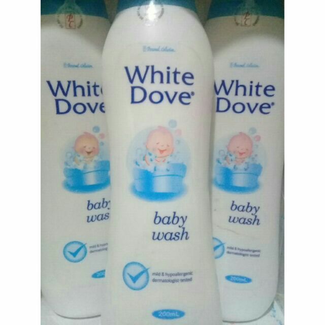 white dove baby wash personal collection