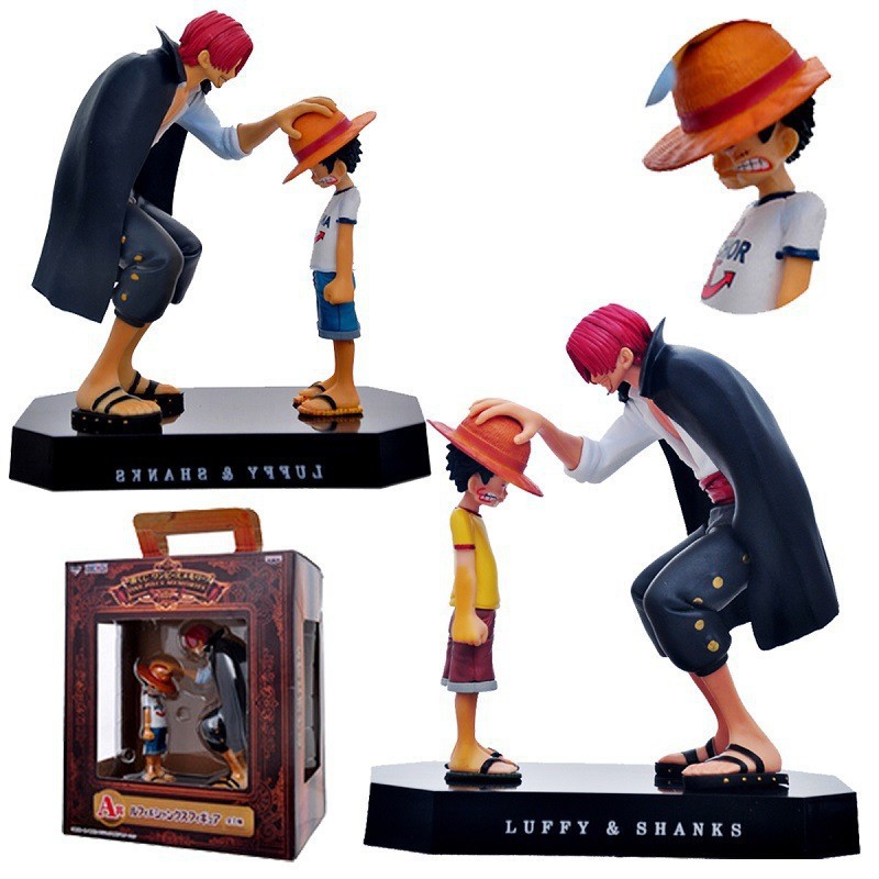 One Piece action figures Anime Straw Hat Luffy Shanks ...