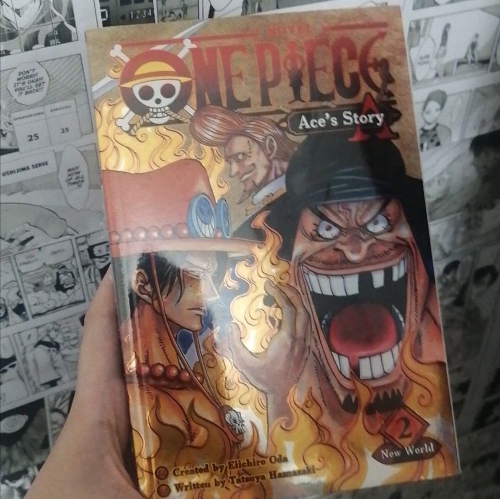 On Hand One Piece Ace S Story Light Novel Shopee Philippines