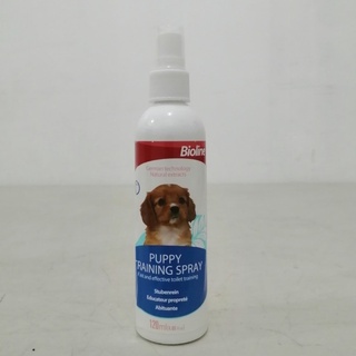 Cyclex 50ml and 120ml Bioline Dog Training Spray Pet Potty Aid Training Liquid Puppy Trainer #2
