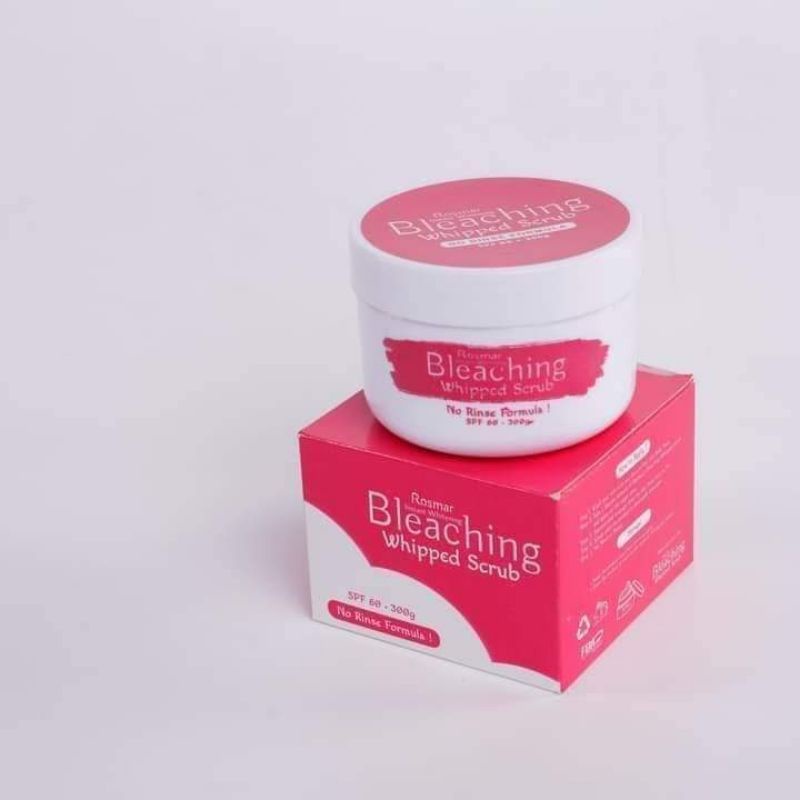 ROSMAR BLEACHING WHIPPED SCRUB, WHIPPED CREAM, LOTION, FACE&BODY WASH