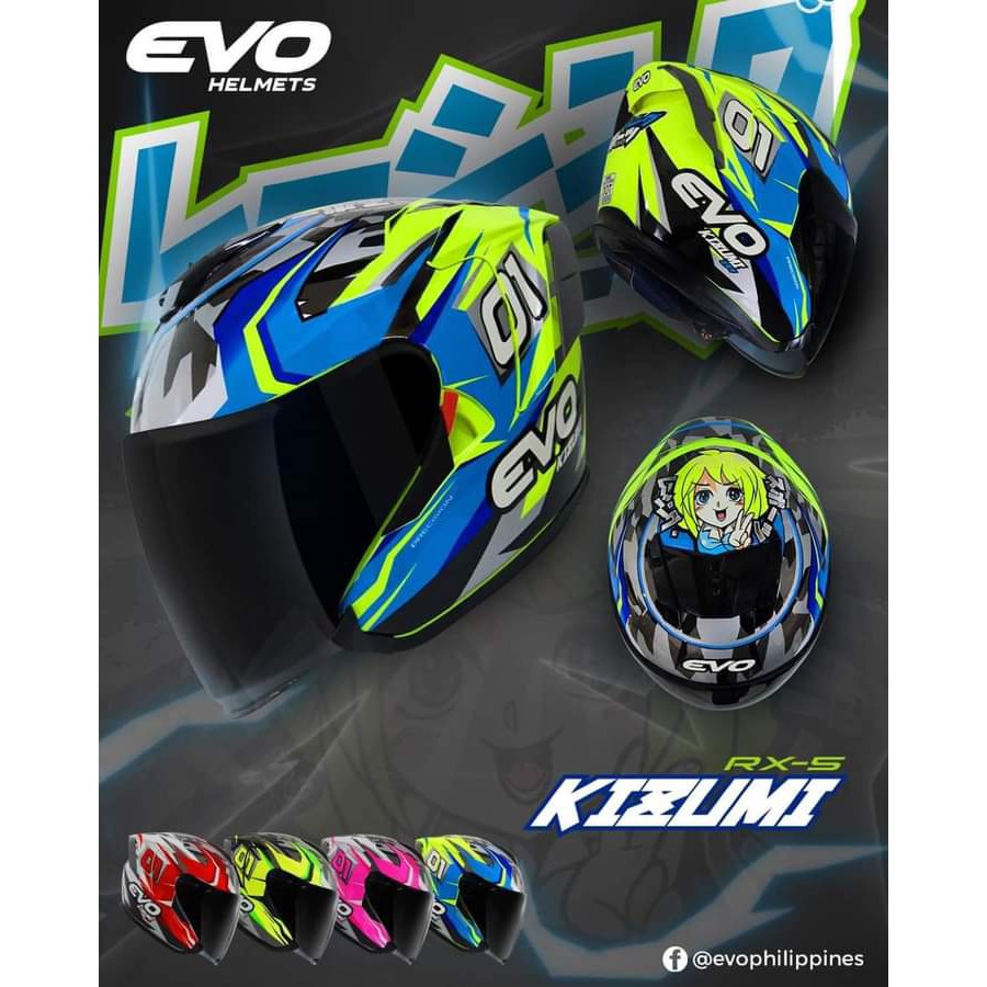 evo helmet kizumi