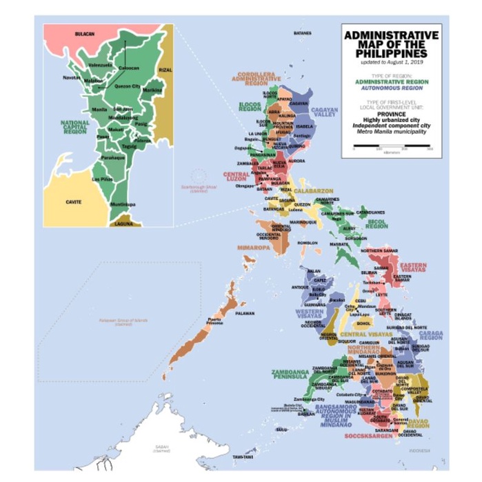 Laminated Philippine Map | Shopee Philippines