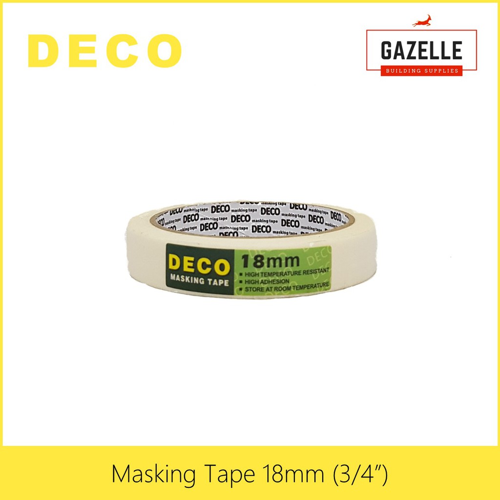 Deco Masking Tape 18mm (3/4") Shopee Philippines