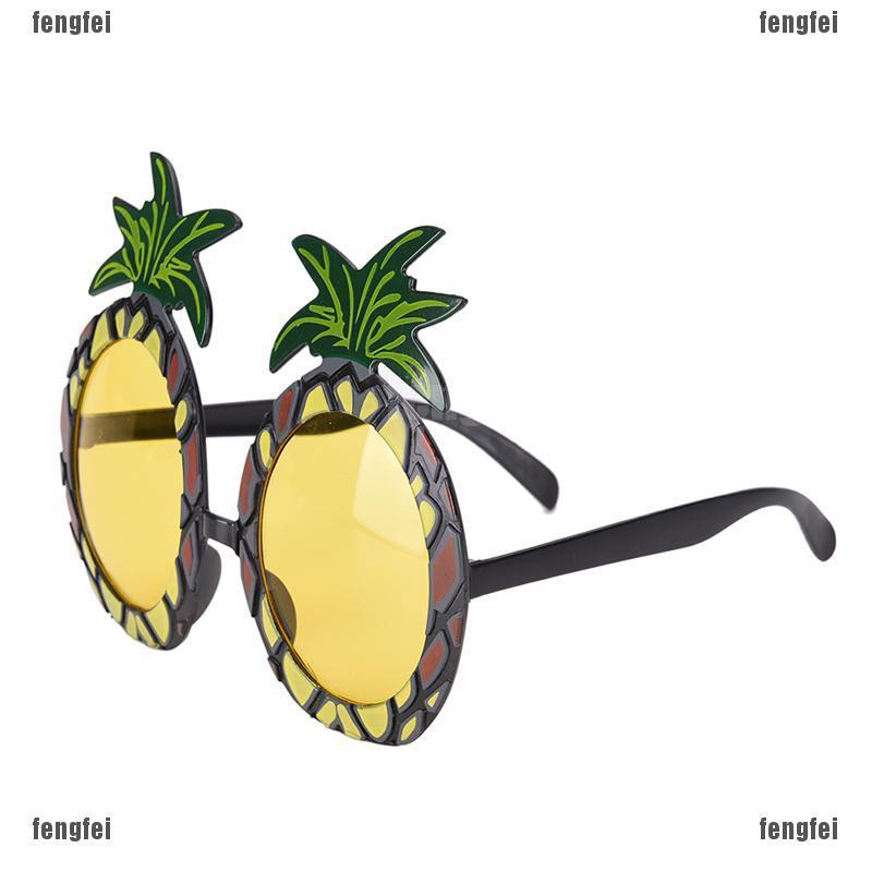 fruit with sunglasses