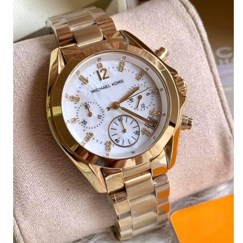 Michael Kors Motherpearl Us Quality 38mm Women Watches | Shopee Philippines