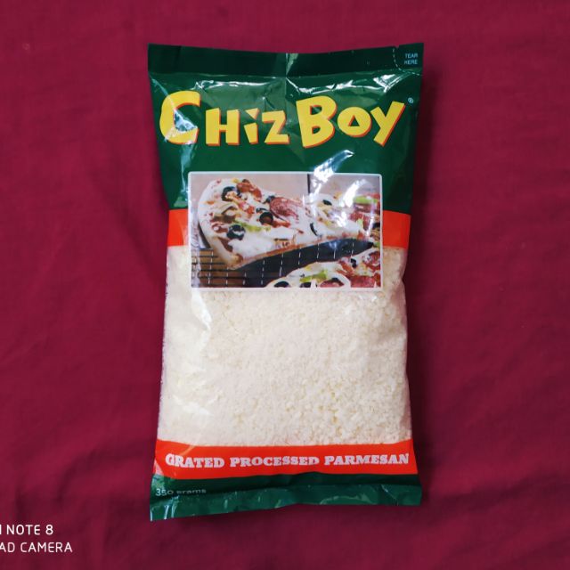 Chiz Boy Grated Parmesan Cheese 350g (Chizboy) Shopee Philippines