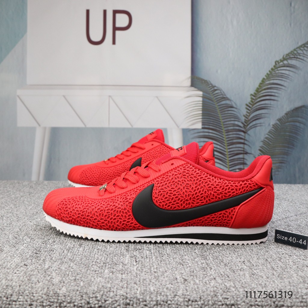 red nike cortez mens