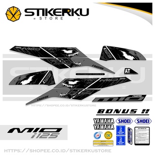 Mio i 125 STOCK DECALS / STRIPING MIO M3 / Z / 125 / STICKER / STICKER ...