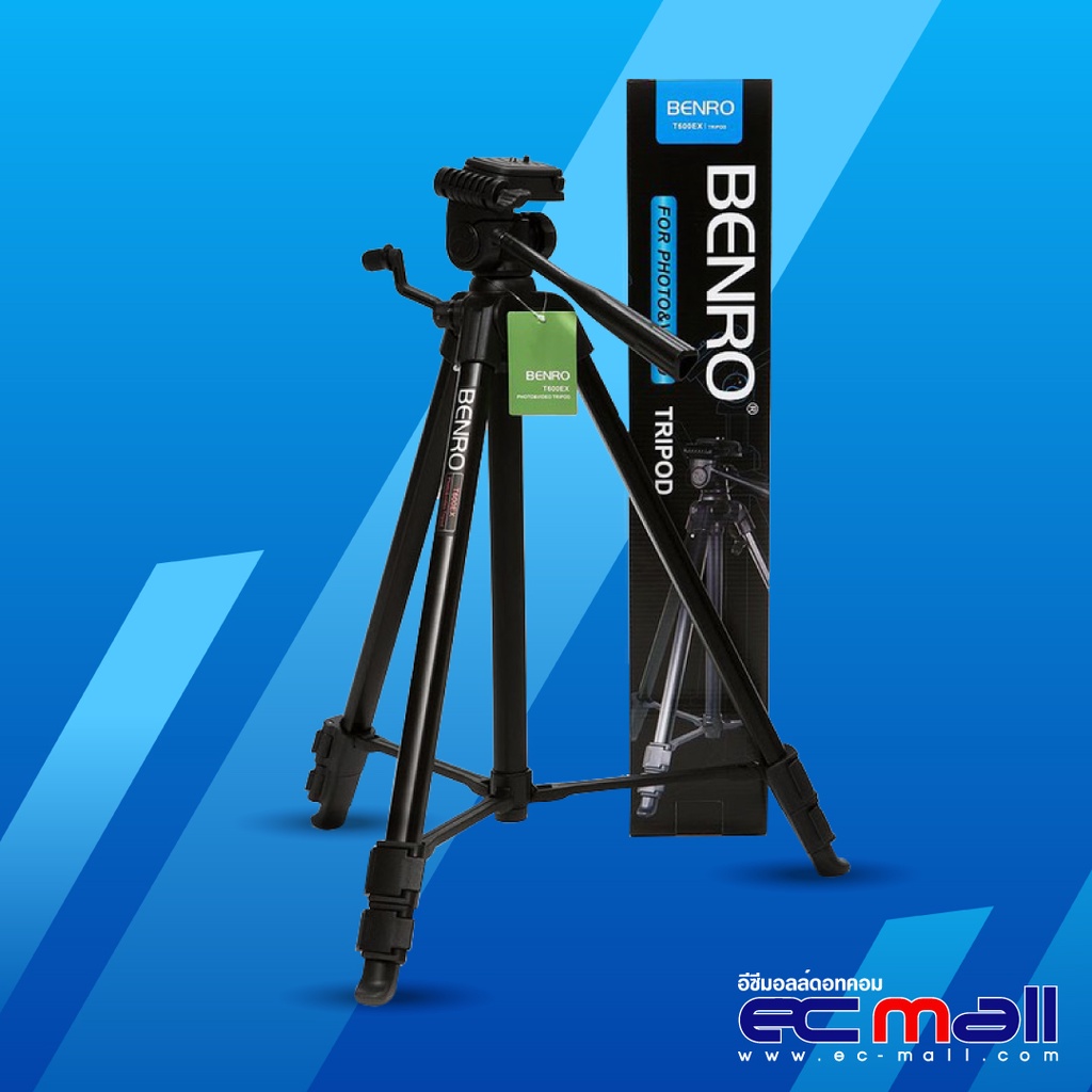 Benro Tripod Aluminum model T600 EX (Tripod can be used for both