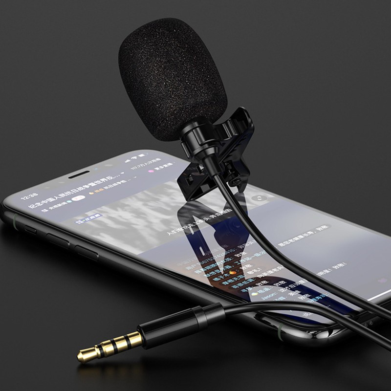 High-definition Noise Reduction Lavalier Microphone Comes with ...