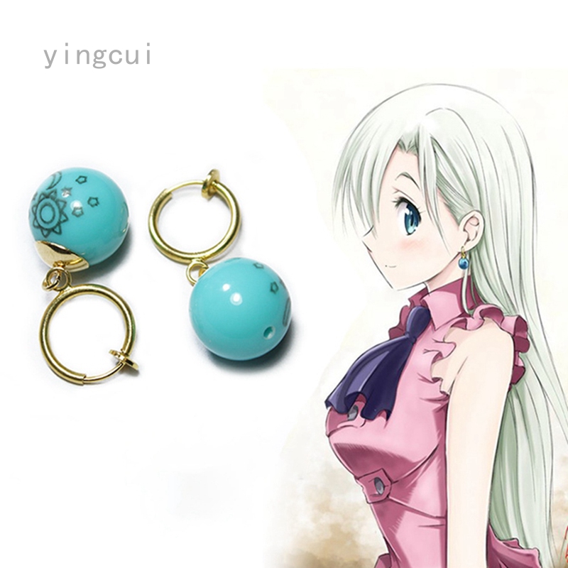 1pcs Anime The Seven Deadly Sins Elizabeth Liones Cosplay Earrings Ear Clip Cosplay Props Eardrop Shopee Philippines $3.99 anime demon slayer tanjiro kamado nezuko kamado earrings keychain toys gifts cos. 1pcs anime the seven deadly sins elizabeth liones cosplay earrings ear clip cosplay props eardrop