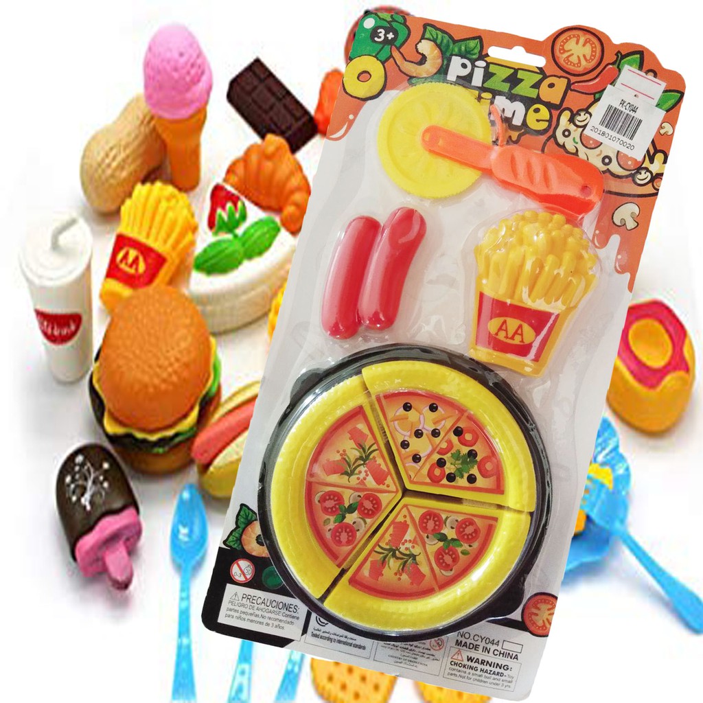 pizza kitchen play set