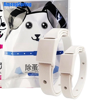 [Amongspring] 2Pcs Adjustable Cat Dog Collar Flea Tick Prevention Pet Collar Pest Control #7