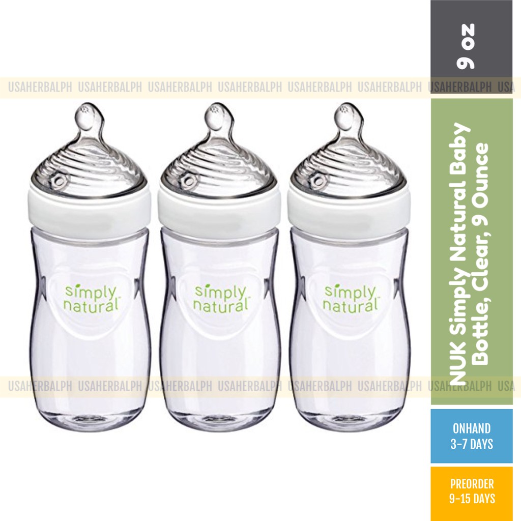 nuk simply natural bottle