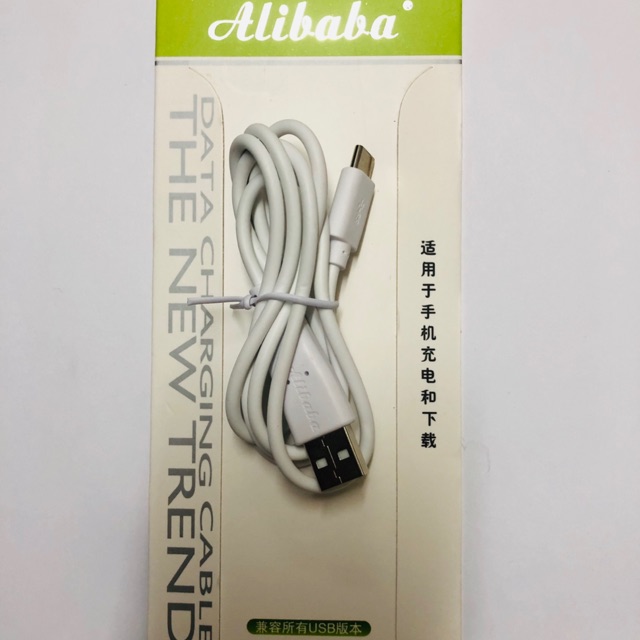 100 Original Alibaba Type C Usb Cable 1M Shopee Philippines