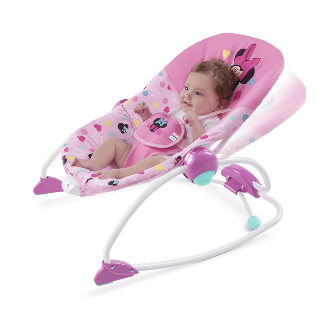 bright starts minnie mouse rocker