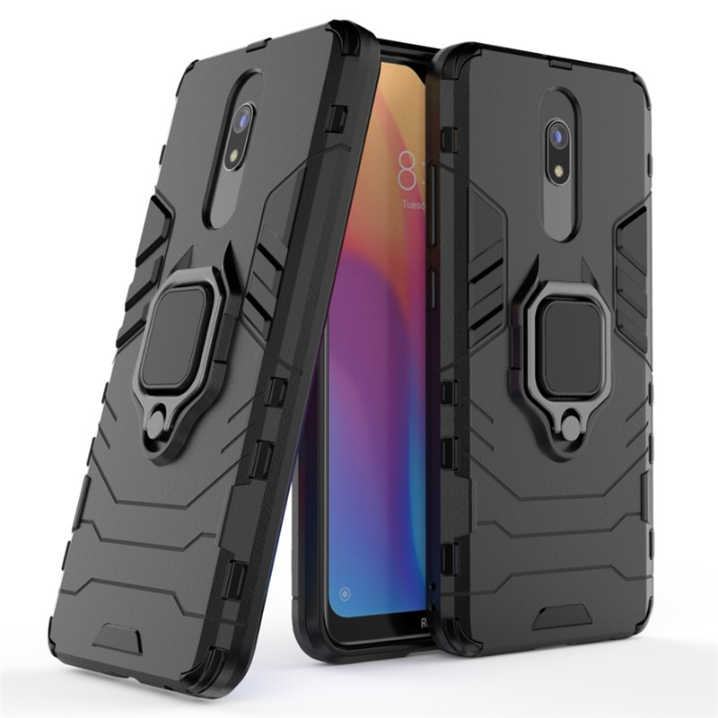 Xiaomi Redmi 8 / Redmi 8A Case Hard Shockproof Armor Kickstand Back