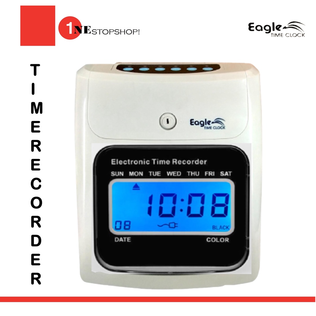 Electronic Digital Bundy Clock, Eagletime clock NT3300 Bundy clock w