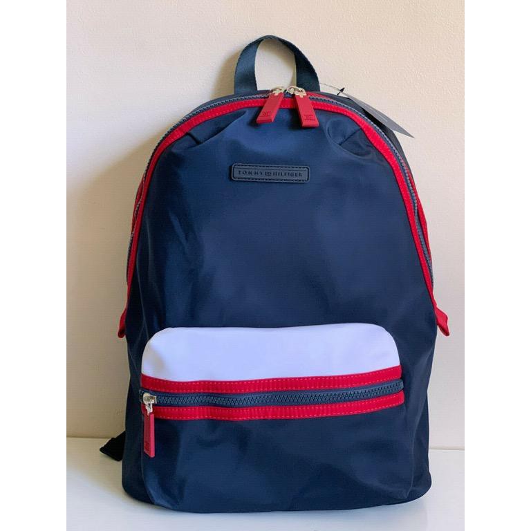 tommy hilfiger navy blue backpack