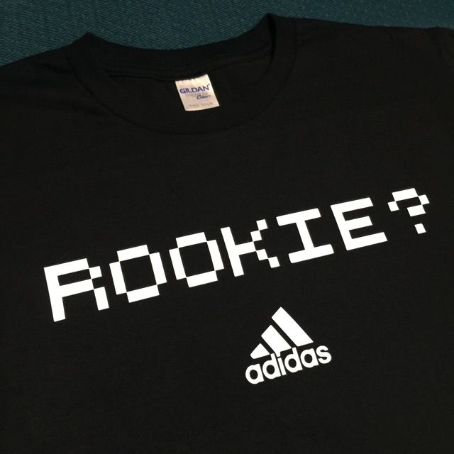 adidas rookie t shirt