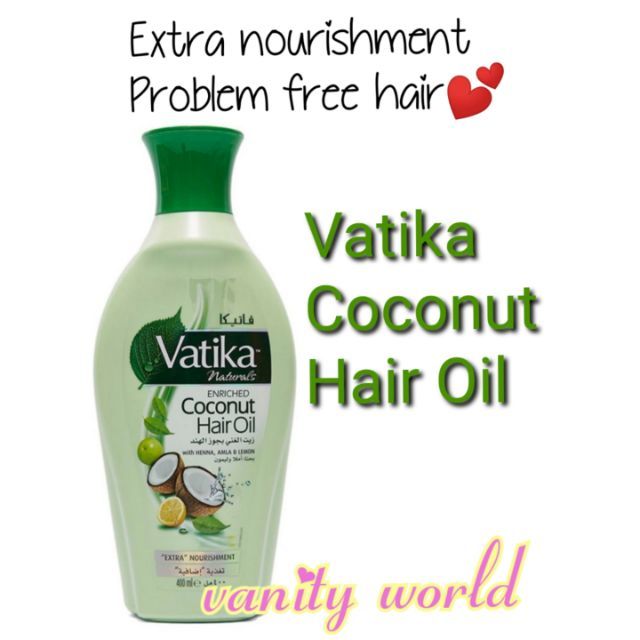 Vatika Enriched Coconut Hair Oil 400ml Shopee Philippines