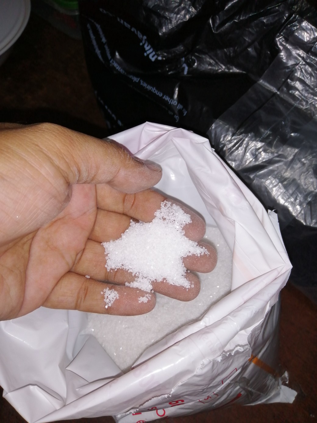 Imported Aquarium Silica White Sand Gravel Substrate Filter Media for