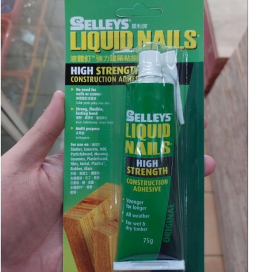 Selleys Liquid Nail Construction Adhesive 75g ( Same Sa No More Nail